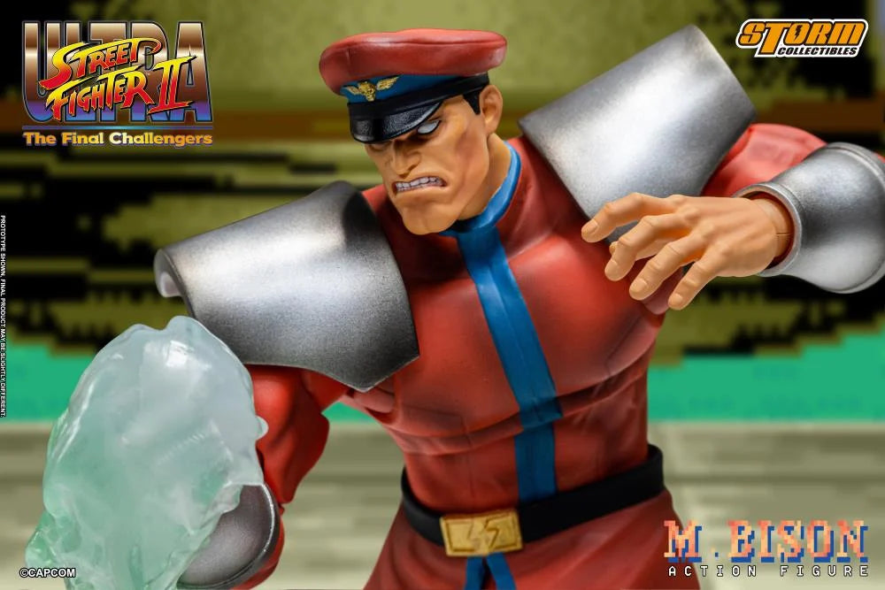 Ultra Street Fighter II: The Final Challengers M. Bison 1/12 Scale Action Figure