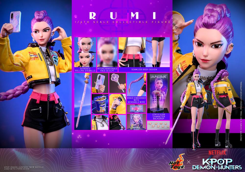 Pre-Order: KPop Demon Hunters TMS176 Rumi 1/6th Scale Collectible Figure