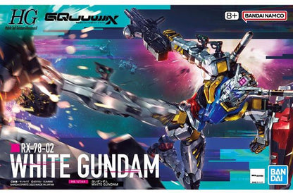 Mobile Suit Gundam GQuuuuuuX HGGQ White Gundam 1/144 Scale Model Kit #12