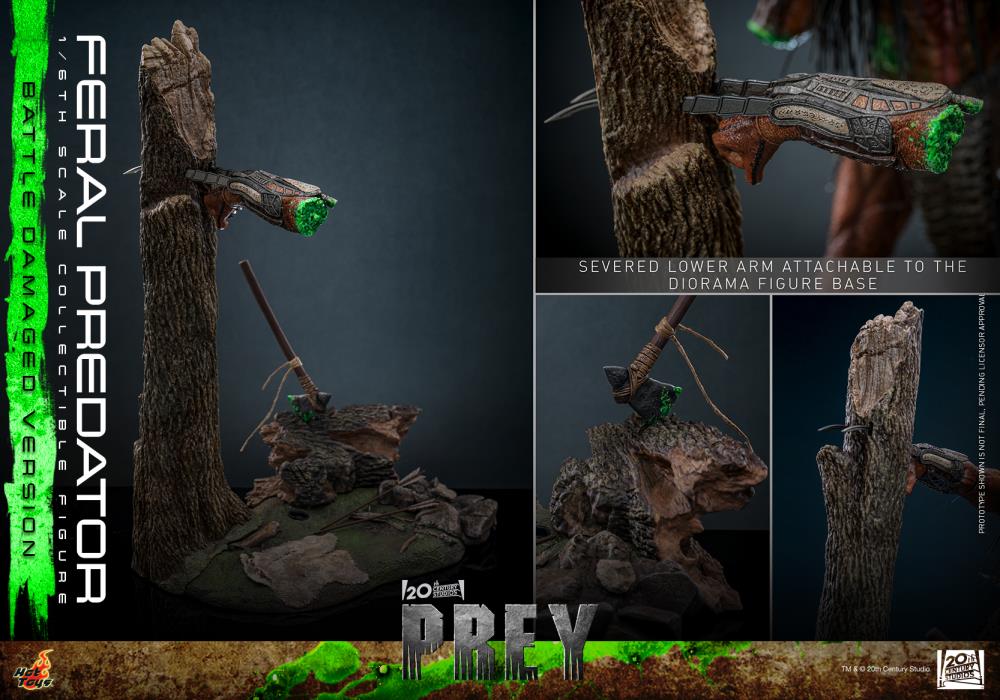 Pre-Order - Prey TMS173 Feral Predator (Battle Damaged Ver.) 1/6th Scale Collectible Figure