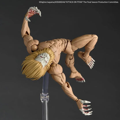 Attack on Titan Amazing Yamaguchi Revoltech NR102 Jaw Titan Action Figure