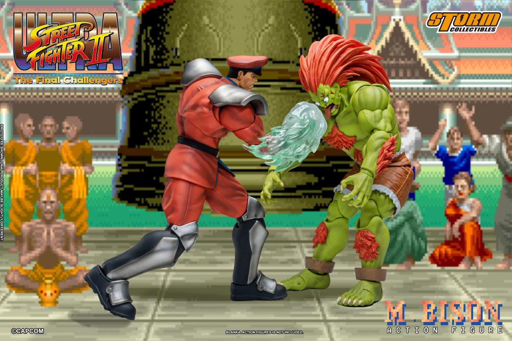 Ultra Street Fighter II: The Final Challengers M. Bison 1/12 Scale Action Figure