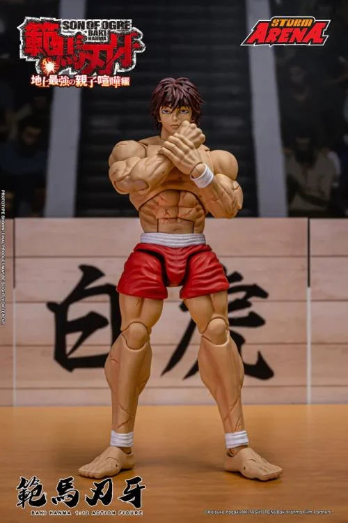 Baki Hanma: Son of Ogre Storm Arena Baki Hanma 1/12 Scale Action Figure