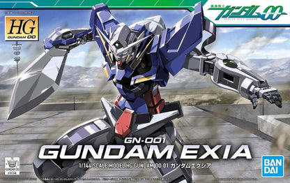 Mobile Suit Gundam 00 HG00 #1 Gundam Exia 1/144 Scale Model Kit