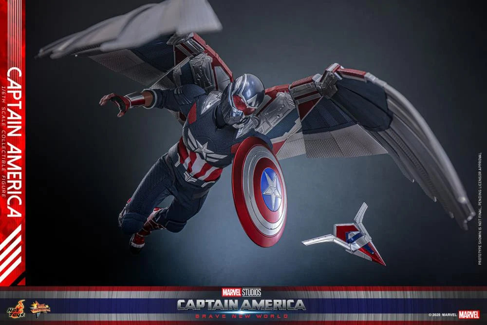 Captain America: Brave New World MMS779 Captain America 1/6th Scale Collectible Figure