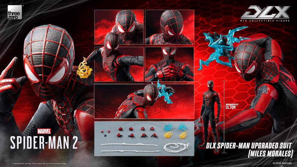 PRE-ORDER - Marvel's Spider-Man 2 DLX Spider-Man Upgraded Suit (Miles Morales) Action Figure