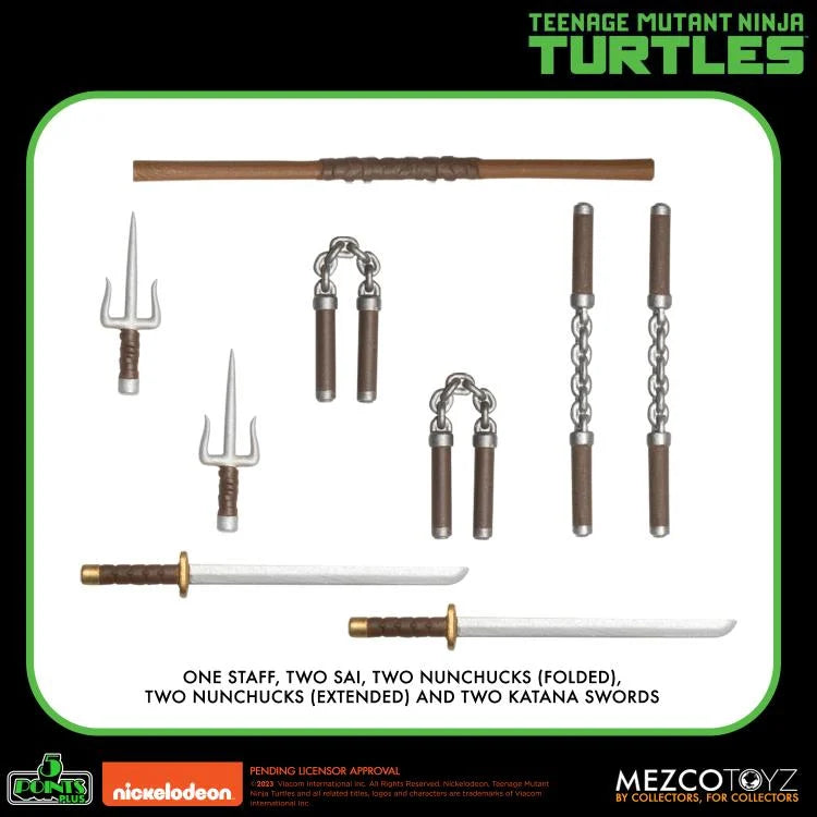 Teenage Mutant Ninja Turtles 5 Points Plus Boxed Set