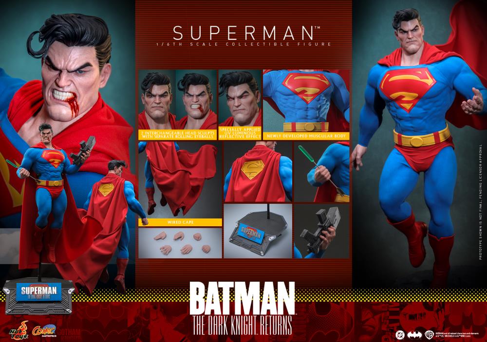 Pre-Order- Batman: The Dark Knight Returns Superman CMS032 1/6 Scale Collectible Figure