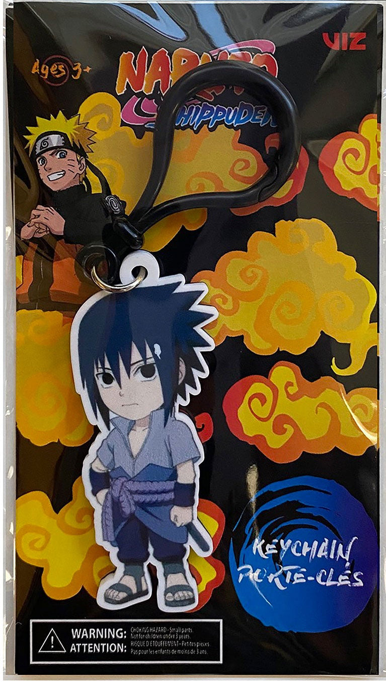 Naruto Shippuden Sasuke Soft PVC Keychain