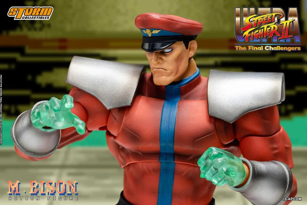 Ultra Street Fighter II: The Final Challengers M. Bison 1/12 Scale Action Figure
