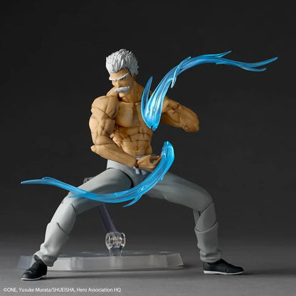 Pre-Order - One-Punch Man Amazing Yamaguchi Revoltech NR113 Bang (Silver Fang Ver.) Action Figure