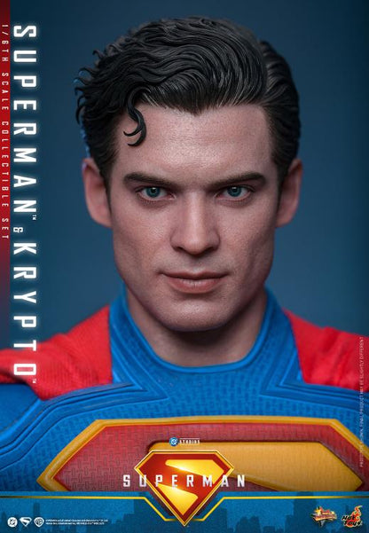 PRE-ORDER - Superman (2025) MMS812 Superman & Krypto 1/6th Scale Collectible Figure Set