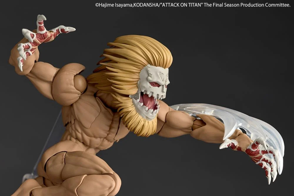 Attack on Titan Amazing Yamaguchi Revoltech NR102 Jaw Titan Action Figure