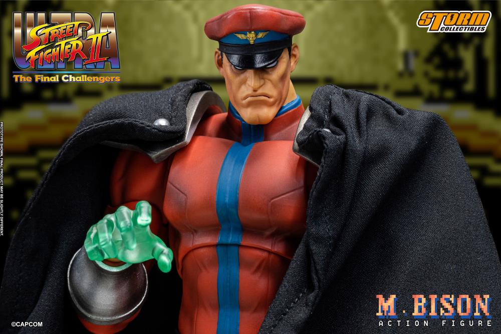 Ultra Street Fighter II: The Final Challengers M. Bison 1/12 Scale Action Figure