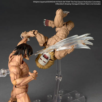 Attack on Titan Amazing Yamaguchi Revoltech NR102 Jaw Titan Action Figure
