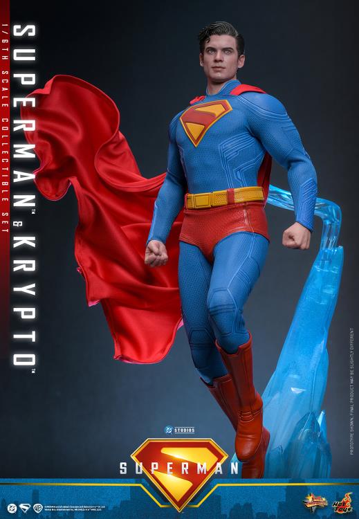PRE-ORDER - Superman (2025) MMS812 Superman & Krypto 1/6th Scale Collectible Figure Set