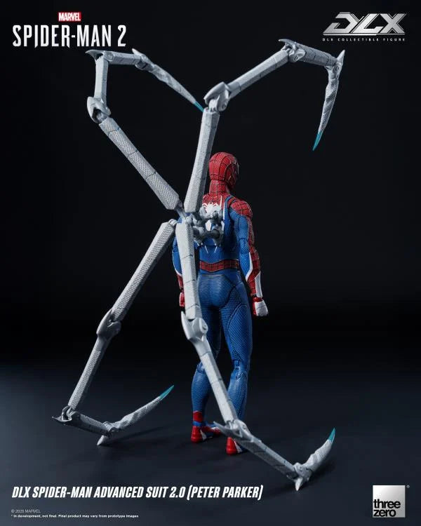 PRE-ORDER - Marvel's Spider-Man 2 DLX Spider-Man Advanced Suit 2.0 (Peter Parker) Action Figure