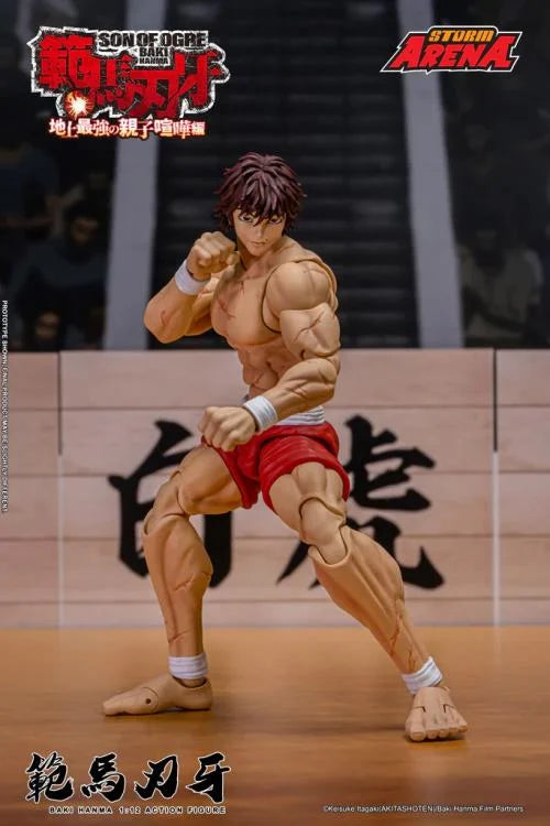 Baki Hanma: Son of Ogre Storm Arena Baki Hanma 1/12 Scale Action Figure