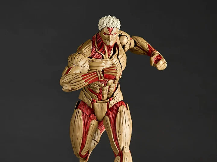Attack on Titan Amazing Yamaguchi Revoltech NR069 Armored Titan (Reiner Braun) Action Figure Reissue