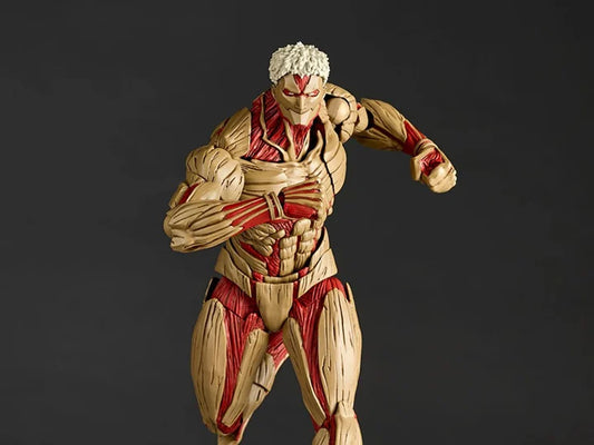 Attack on Titan Amazing Yamaguchi Revoltech NR069 Armored Titan (Reiner Braun) Action Figure Reissue