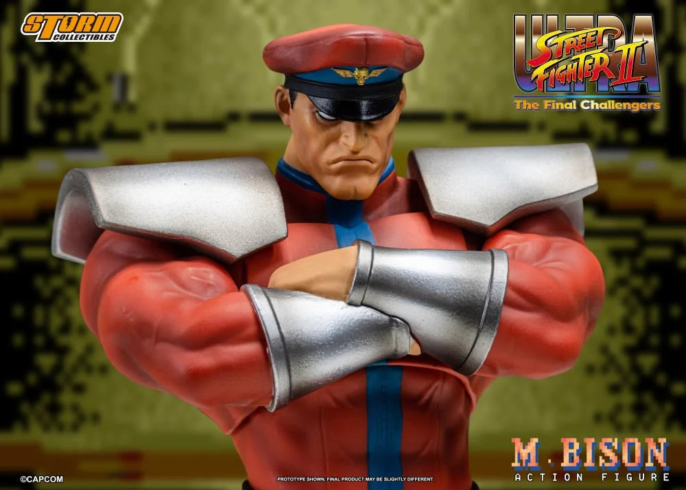 Ultra Street Fighter II: The Final Challengers M. Bison 1/12 Scale Action Figure
