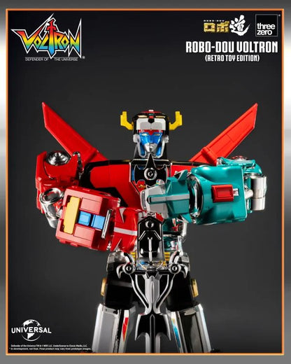 PRE-ORDER - Voltron: Defender of the Universe ROBO-DOU Voltron (Retro Toy Edition) Action Figure