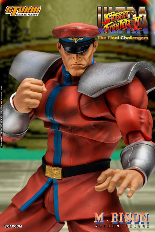 Ultra Street Fighter II: The Final Challengers M. Bison 1/12 Scale Action Figure