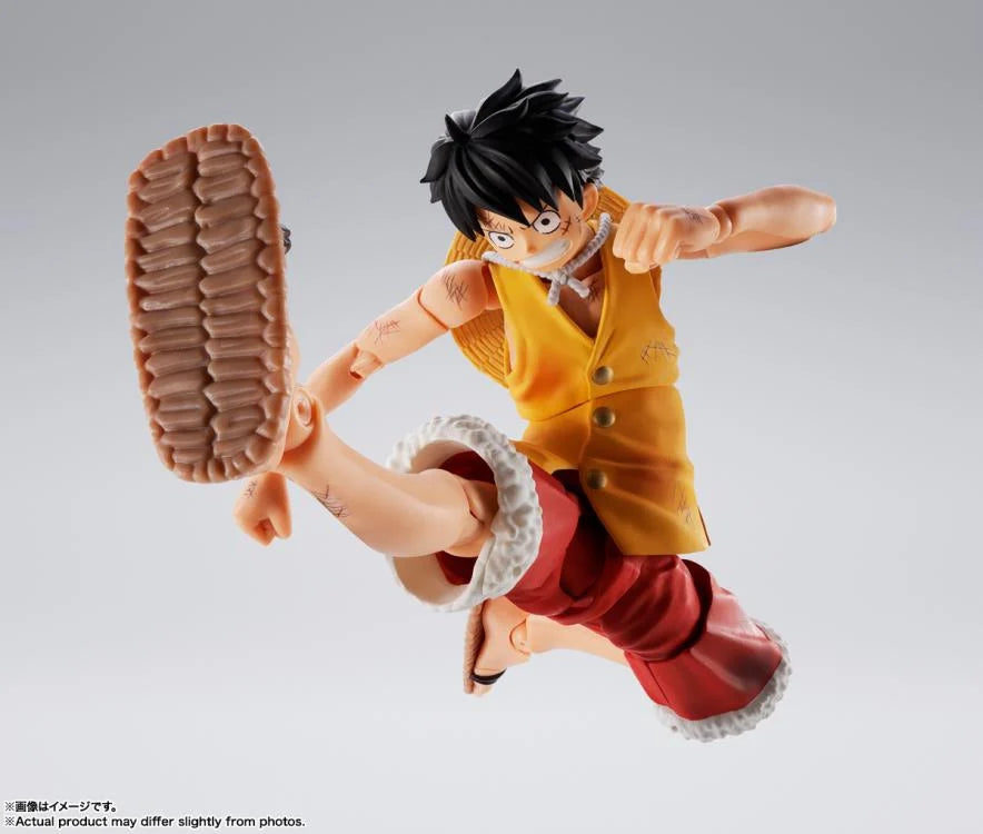 One Piece S.H.Figuarts Monkey D. Luffy (Summit War of Marineford) Action Figure