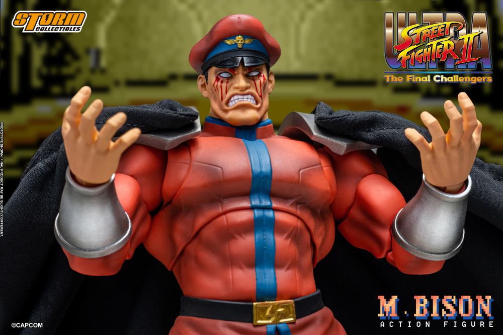 Ultra Street Fighter II: The Final Challengers M. Bison 1/12 Scale Action Figure
