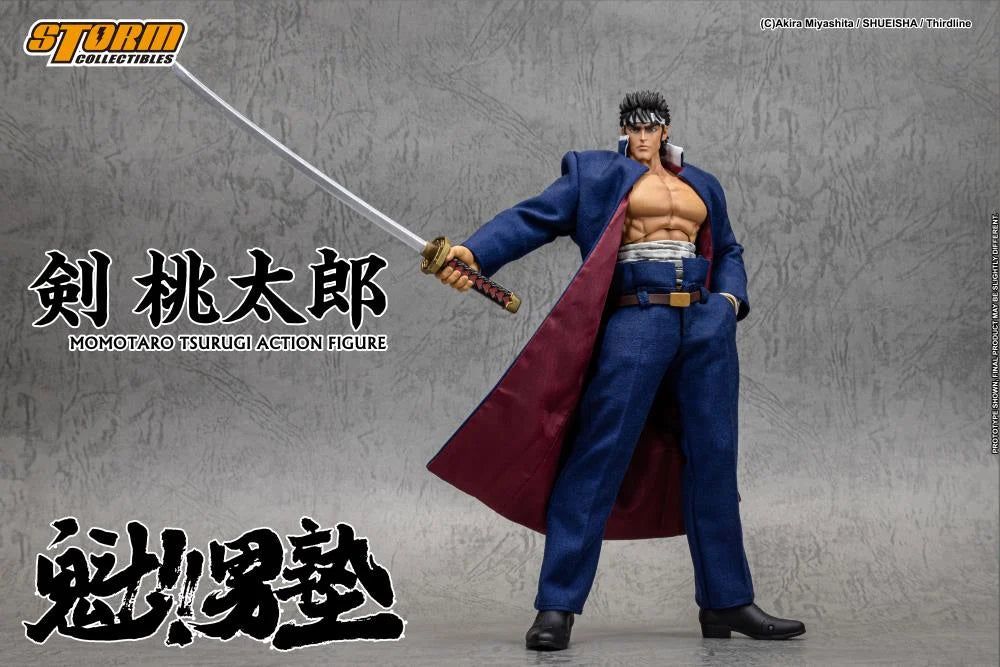 Pre-Order - Sakigake!! Otokojuku Momotaro Tsurugi 1/12 Scale Action Figure