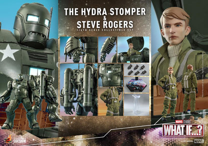 What If...? TMS060 The Hydra Stomper and Steve Rogers 1/6th Scale Collectible Figure Set