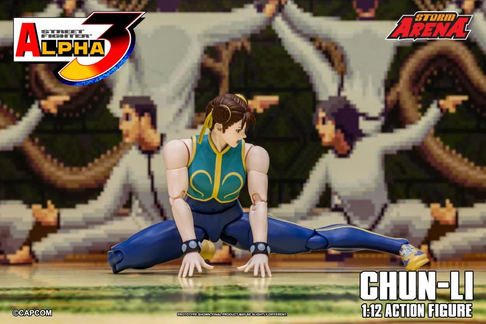 Pre-Order - Street Fighter Alpha 3 Storm Arena Chun-Li 1/12 Scale Action Figure