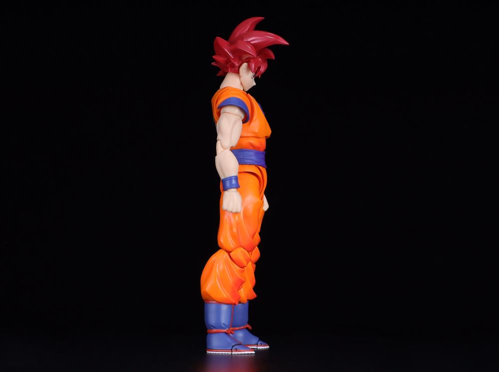 Dragon Ball Super S.H.Figuarts Super Saiyan God Goku (Saiyan God Instilled With the Light of Righteous Hearts) Action Figure