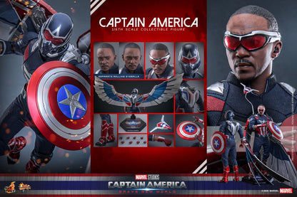 Captain America: Brave New World MMS779 Captain America 1/6th Scale Collectible Figure