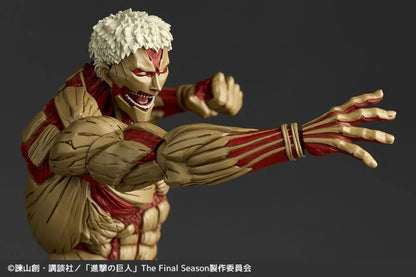 Attack on Titan Amazing Yamaguchi Revoltech NR069 Armored Titan (Reiner Braun) Action Figure Reissue
