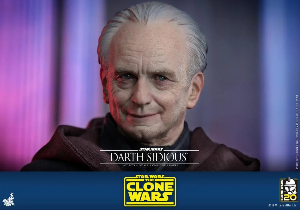 Star Wars: The Clone Wars TMS102 Darth Sidious 1/6th Scale Collectible Figure