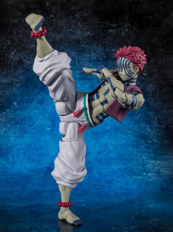 Pre-Order - Demon Slayer: Kimetsu no Yaiba S.H.Figuarts Akaza Action Figure (Reissue)