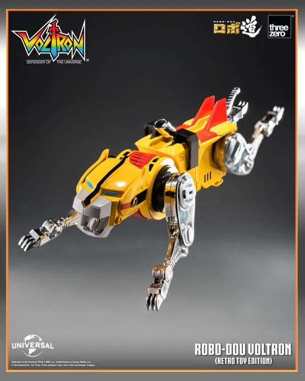 PRE-ORDER - Voltron: Defender of the Universe ROBO-DOU Voltron (Retro Toy Edition) Action Figure