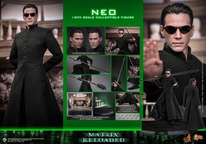 Pre-Order: The Matrix Reloaded MMS868 Neo 1/6th Scale Collectible Figure