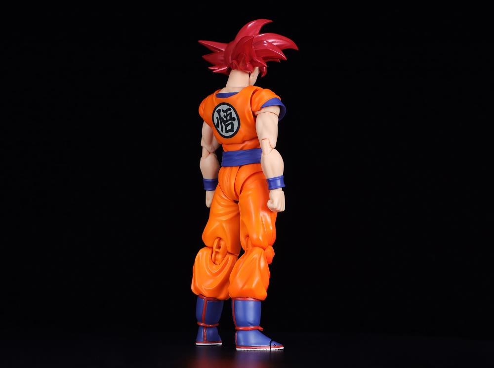 Dragon Ball Super S.H.Figuarts Super Saiyan God Goku (Saiyan God Instilled With the Light of Righteous Hearts) Action Figure