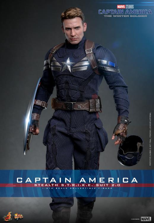 Captain America: The Winter Soldier MMS783 Captain America (Stealth S.T.R.I.K.E. Suit 2.0) 1/6th Scale Collectible Figure