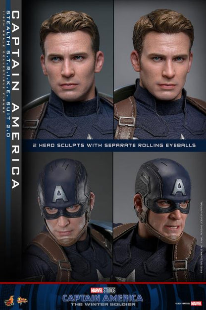 Captain America: The Winter Soldier MMS783 Captain America (Stealth S.T.R.I.K.E. Suit 2.0) 1/6th Scale Collectible Figure