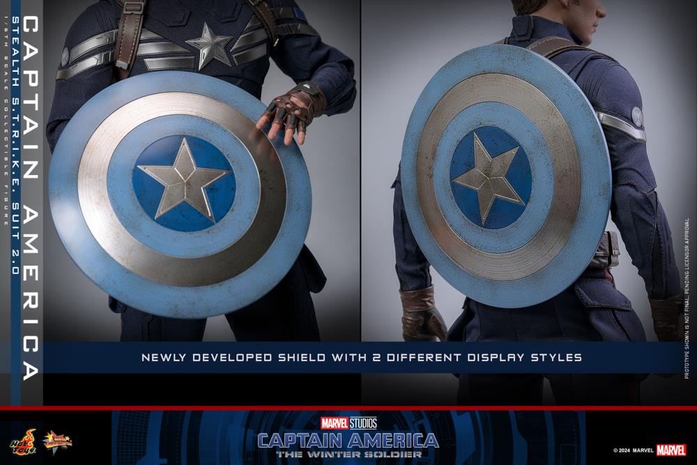 Captain America: The Winter Soldier MMS783 Captain America (Stealth S.T.R.I.K.E. Suit 2.0) 1/6th Scale Collectible Figure