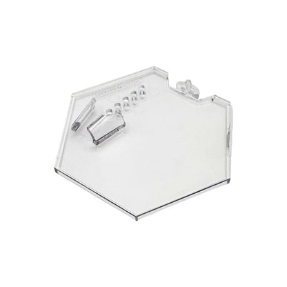 Elevate Figure Displays  Luna Series: Peg-Free Footstands - Clear - Designed for Figures 4in-7in