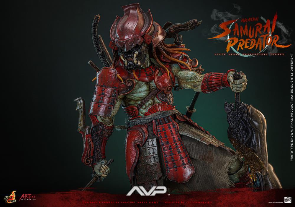 Akaoni Samurai Predator AC06 Alien vs. Predator 1/6th Scale Collectible Figure