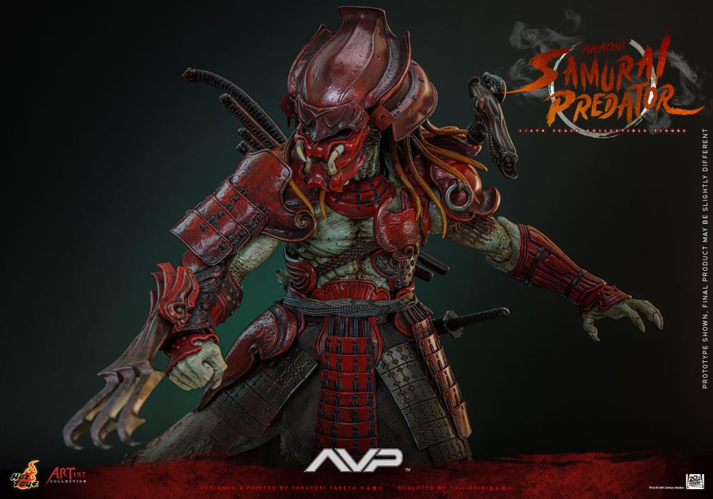 Akaoni Samurai Predator AC06 Alien vs. Predator 1/6th Scale Collectible Figure