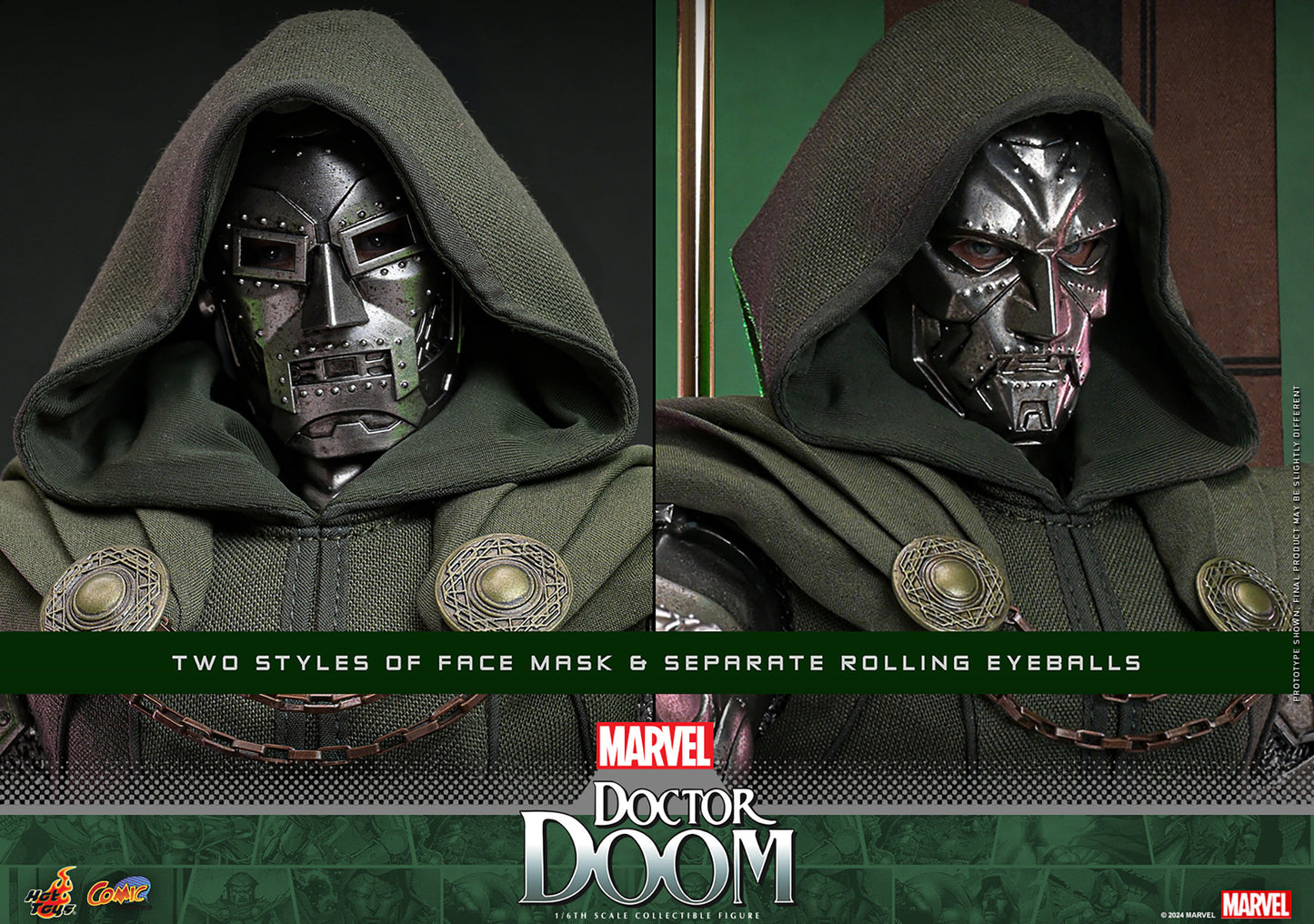 Doctor Doom CMS022 Marvel Comics 1/6 Scale Collectible Figure