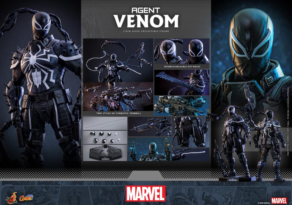 Marvel Comics CMS025 Agent Venom 1/6th Scale Collectible Figure