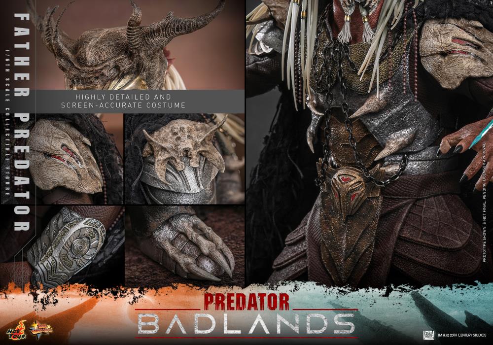Pre-Order - Predator: Badlands MMS863 Father Predator 1/6th Scale Collectible Figure
