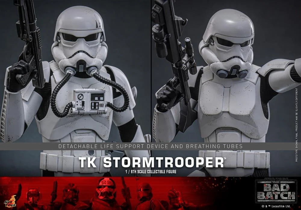 Pre-Order: Star Wars: The Bad Batch TMS000 TK Stormtrooper 1/6th Scale Collectible Figure